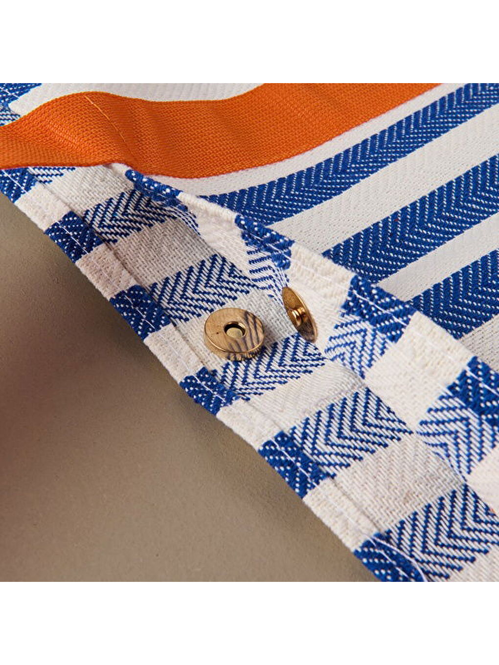 Soft Plaj Çantası - Mavi - 48x35 cm-1