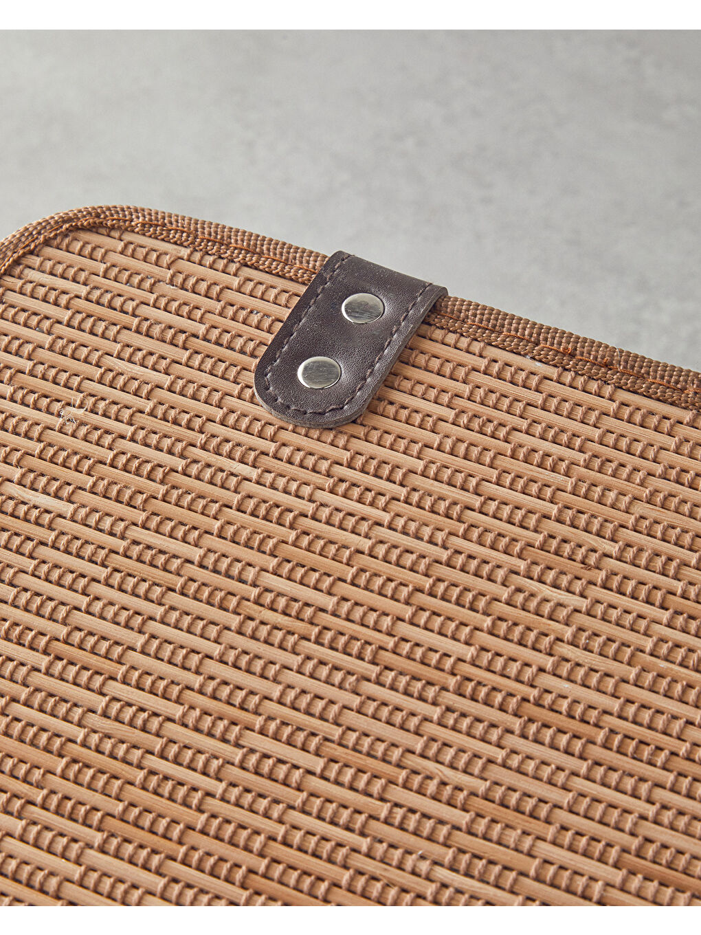 Gina Bambu Saklama Kutusu Açık Kahverengi-2