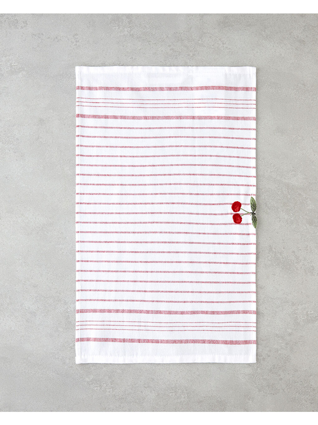 Cherry Pamuk Kurulama Bezi 30x50 cm Kırmızı