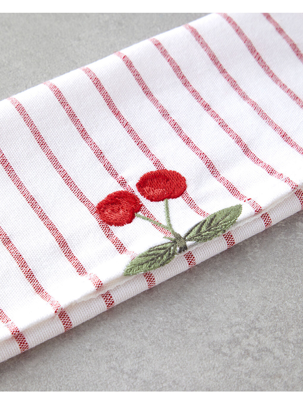 Cherry Pamuk Kurulama Bezi 30x50 cm Kırmızı-2