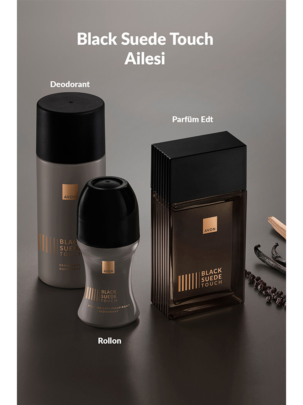 Black Suede Touch Erkek Roll On 50 Ml. İkili Paket-3
