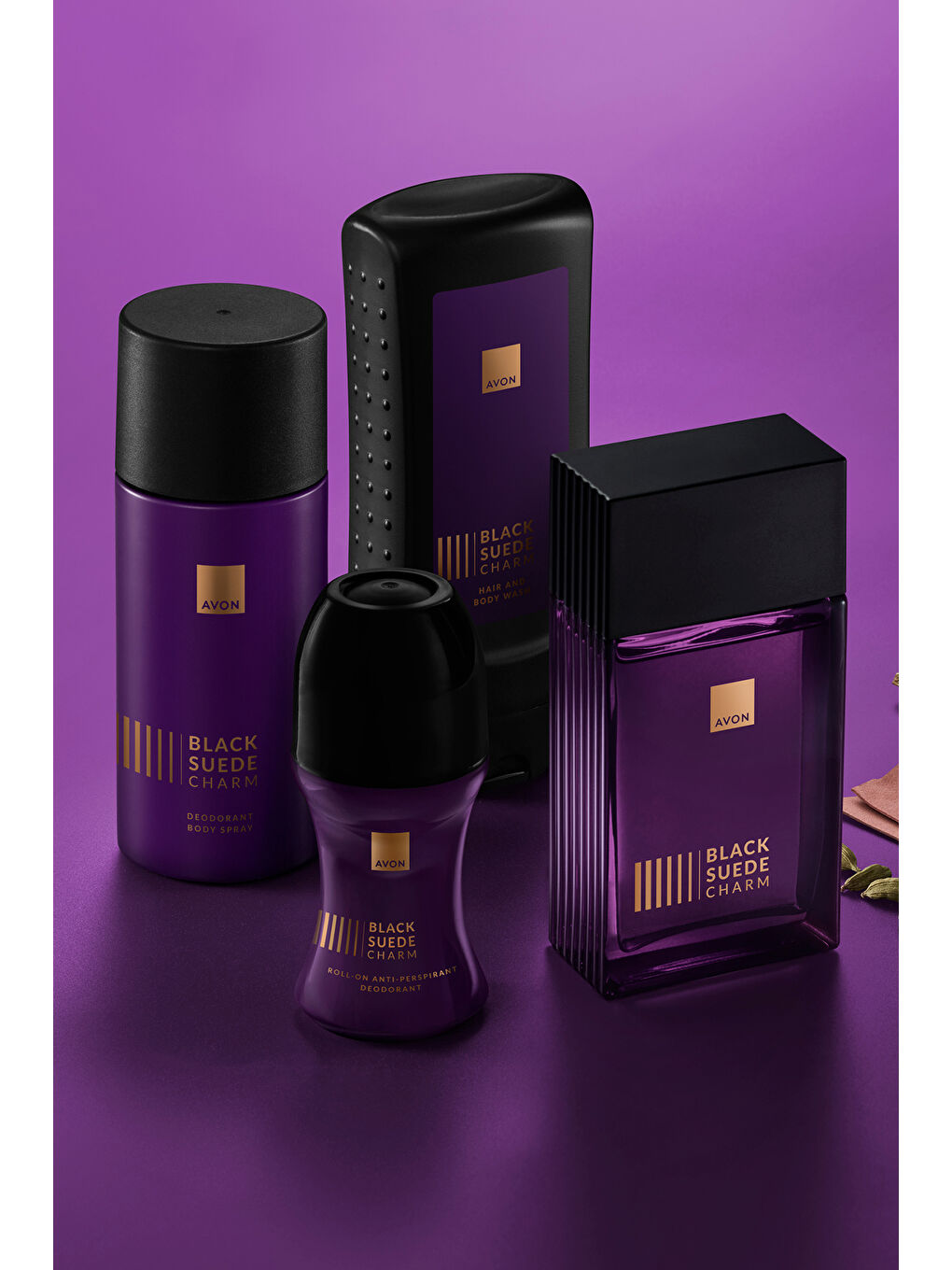 Black Suede Charm Erkek Antiperspirant Roll-On Deodorant 50 Ml. İkili Paket-3