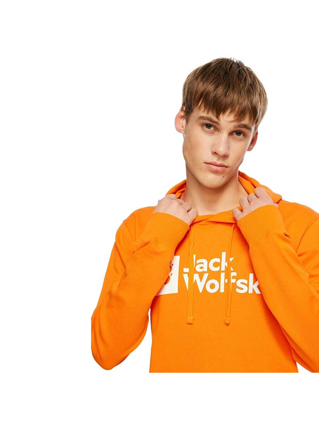 Arthur Hoody Erkek Turuncu Kapüşonlu Sweatshirt-1