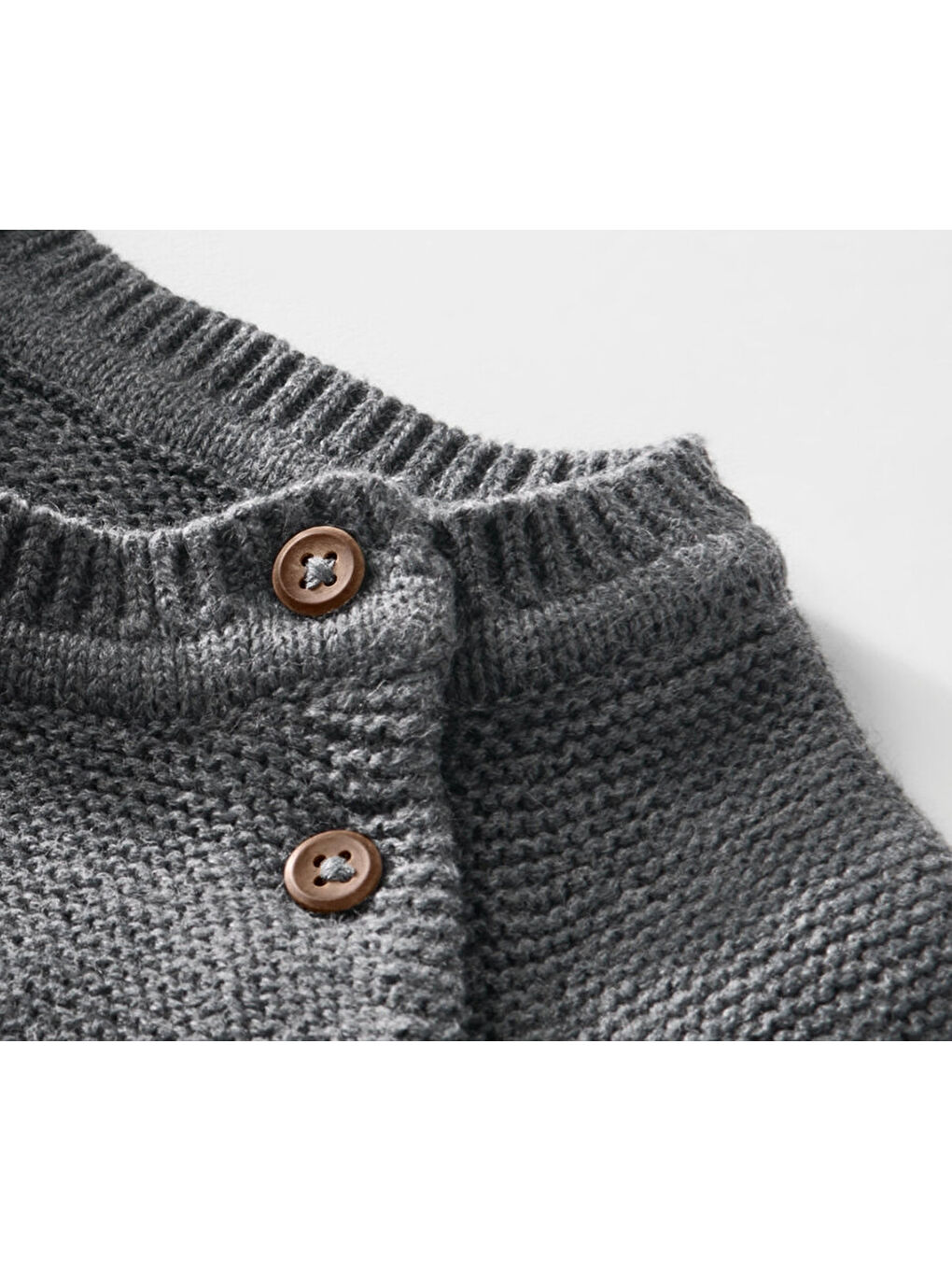 Gri Bebek/Çocuk Örgü Kazak, Kutup Ayısı-5