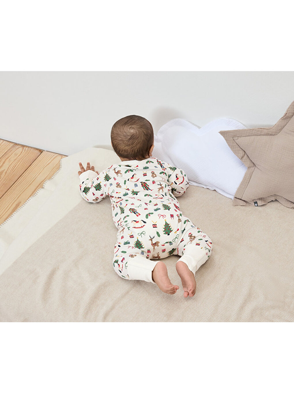 Beyaz Bebek Pijama, Tam. Baskılı-1