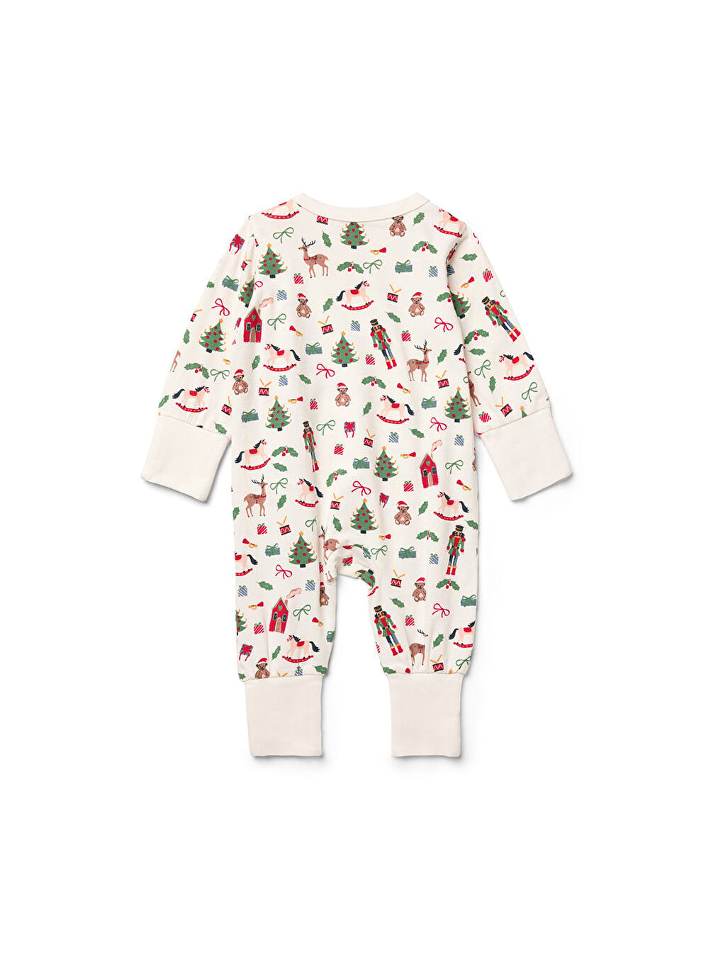 Beyaz Bebek Pijama, Tam. Baskılı-3