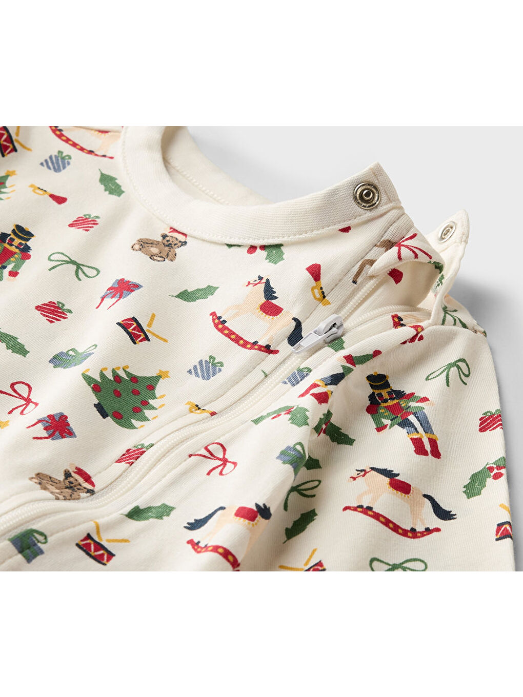 Beyaz Bebek Pijama, Tam. Baskılı-4