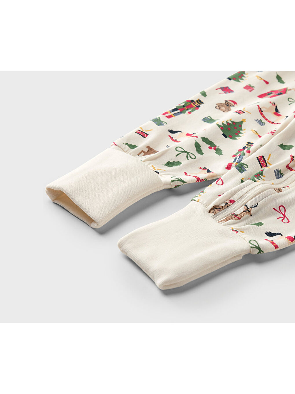 Beyaz Bebek Pijama, Tam. Baskılı-5
