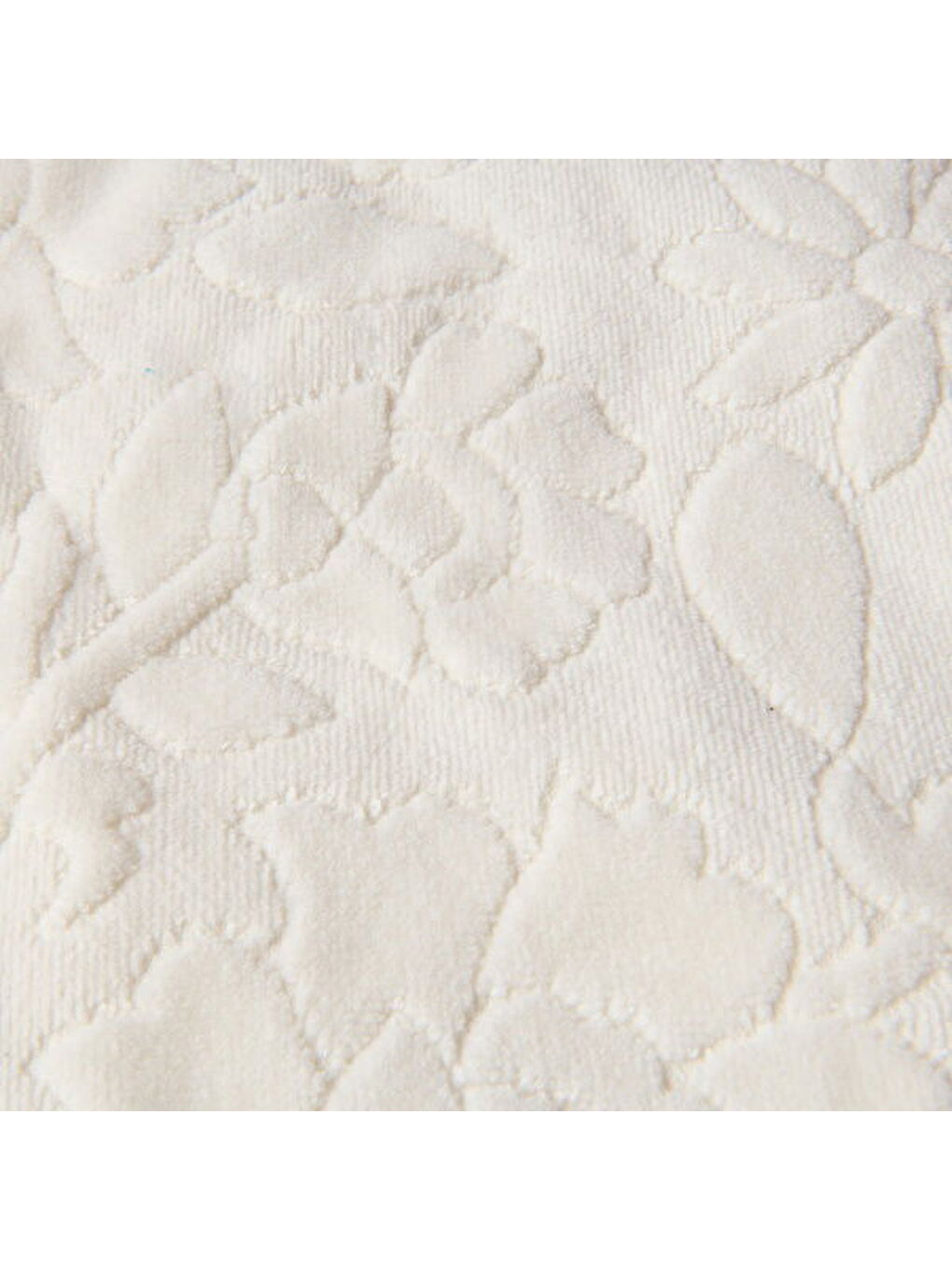 Soft Granny Summer Flos Yüz Havlusu - Ekru - 50x90 cm-7
