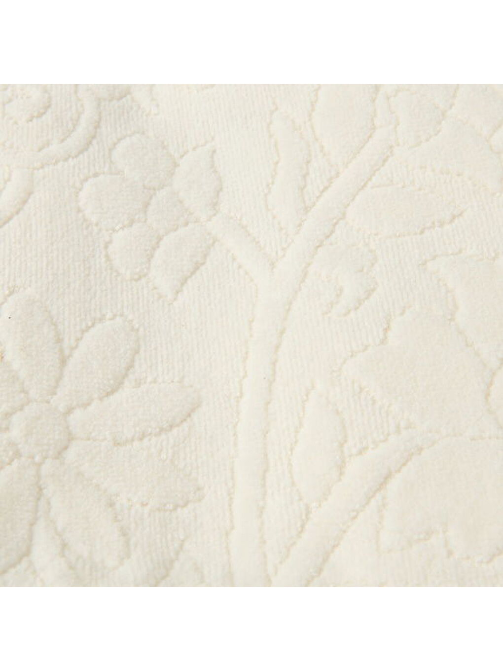Soft Granny Summer Flos Yüz Havlusu - Ekru - 50x90 cm-6