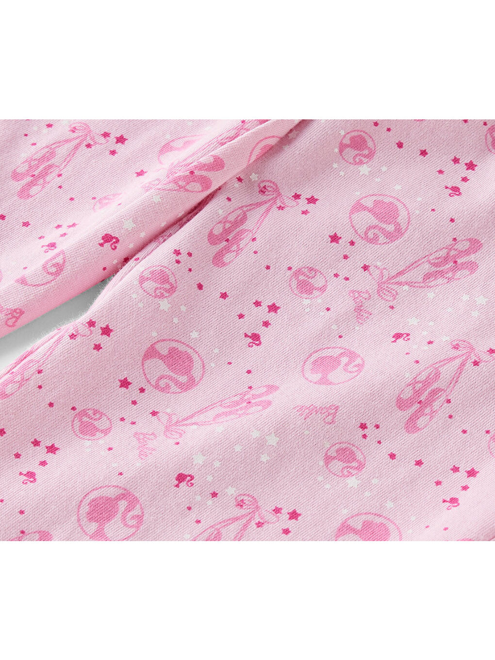 Pembe Kız Çocuk Pijama, Barbie-3