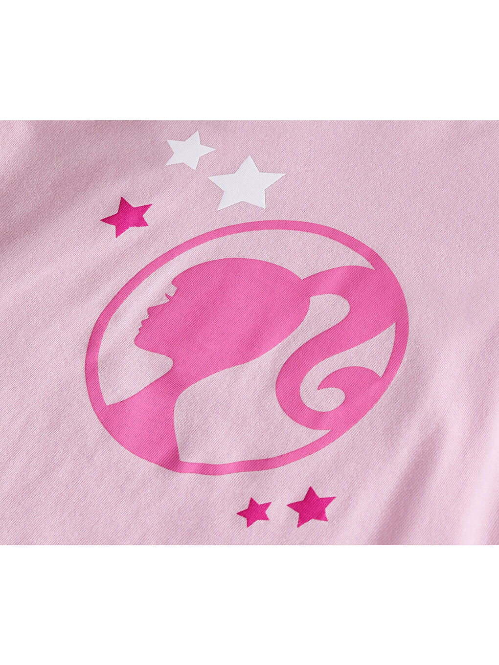 Pembe Kız Çocuk Pijama, Barbie-4