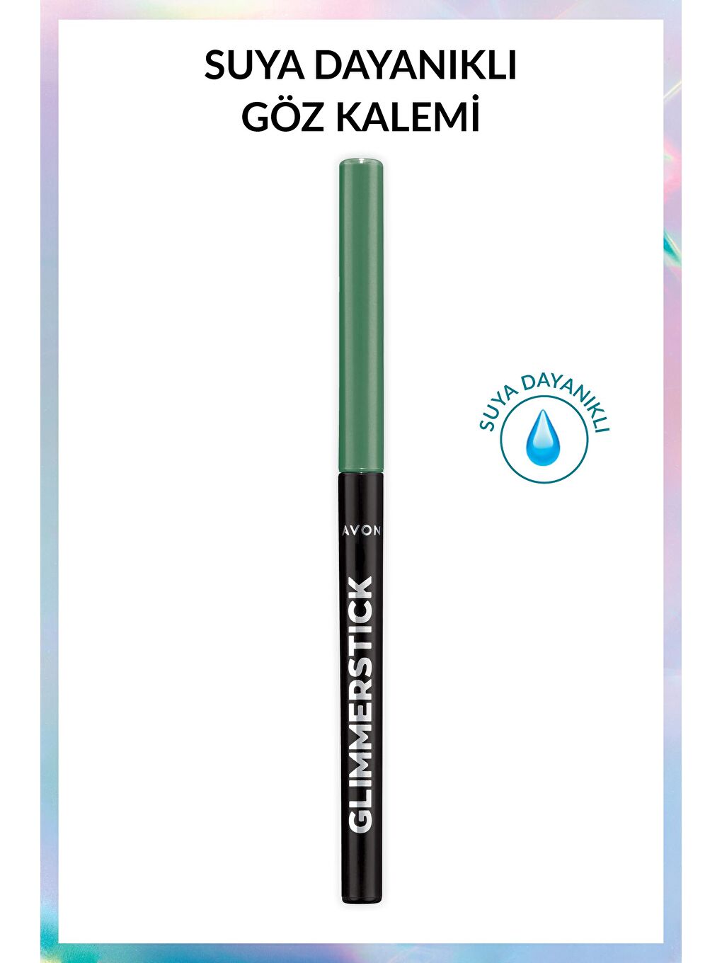 AVON Renksiz Glimmersticks Asansörlü Açılıp Kapanabilen Göz Kalemi Forest Green