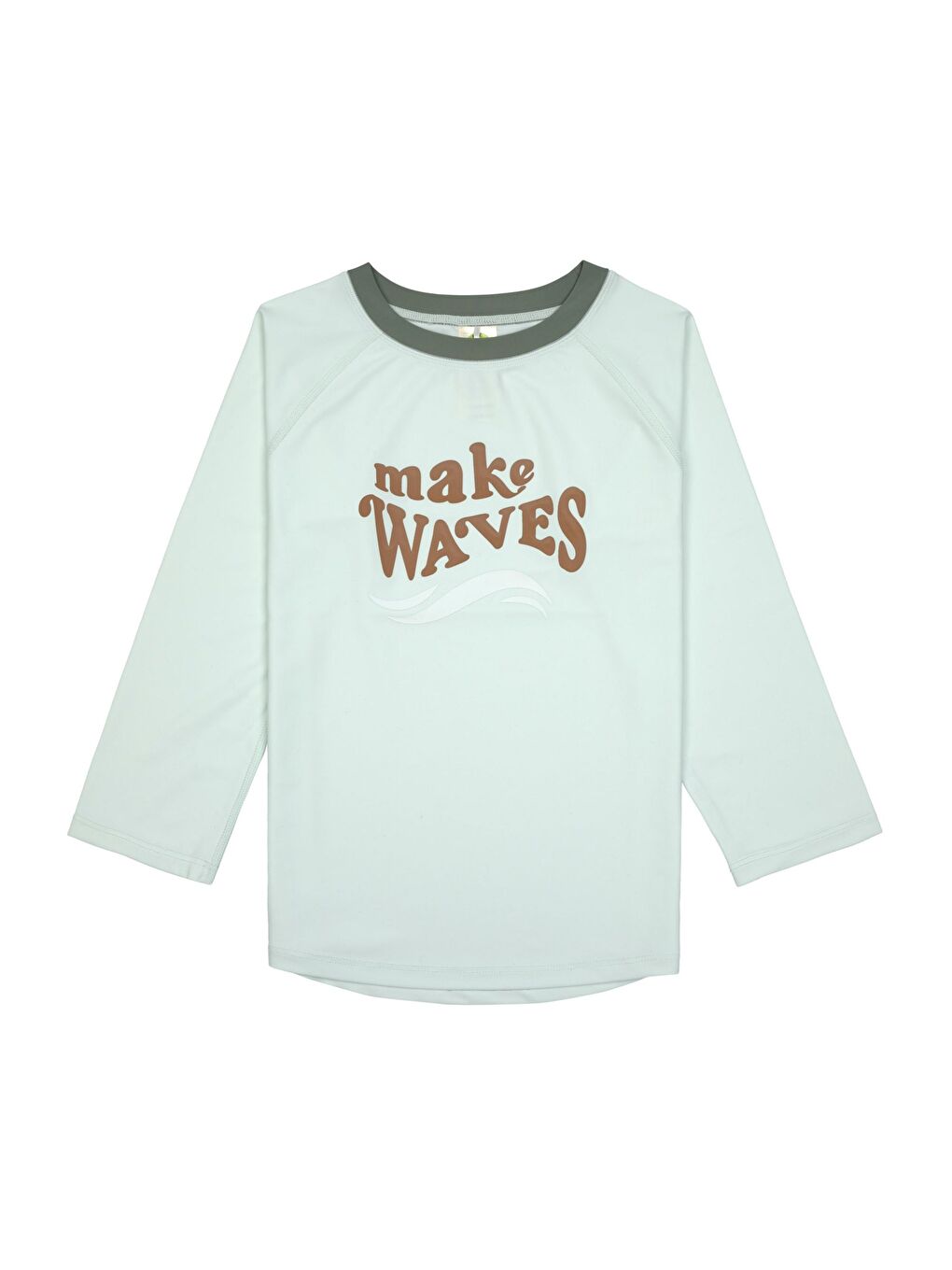 Mavi Make Waves UV Korumalı Uzun Kollu Mayo Tişört Sea Foam