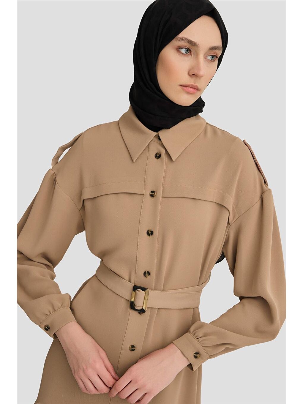 Kahverengi Apoletli Takım 24K6913 Camel-1