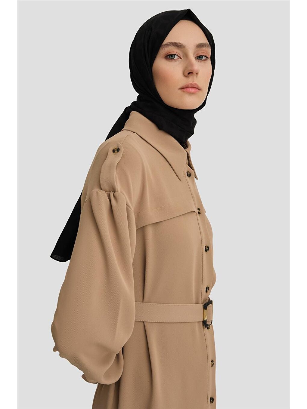 Kahverengi Apoletli Takım 24K6913 Camel-2