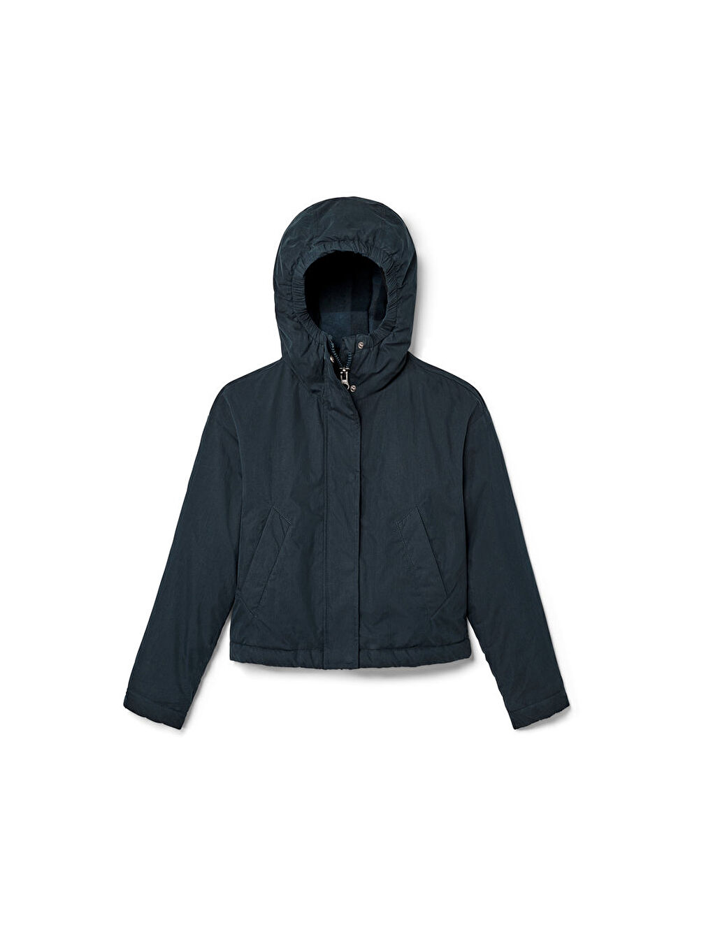 Siyah Kız Çocuk Outdoor Ceket-1