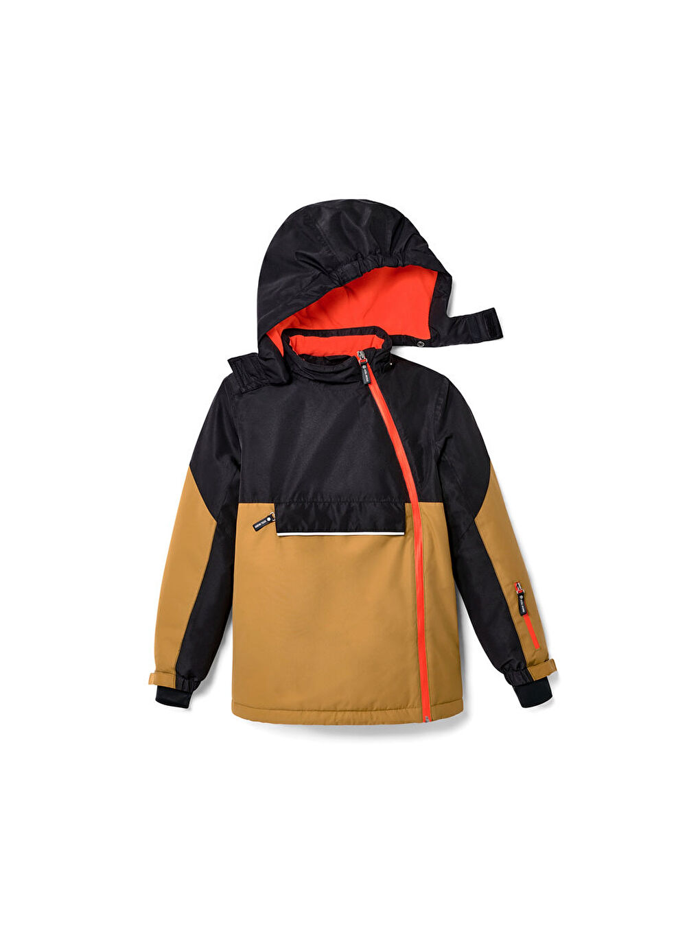 Sarı Çocuk Snowboard Ceket, Uniseks-1