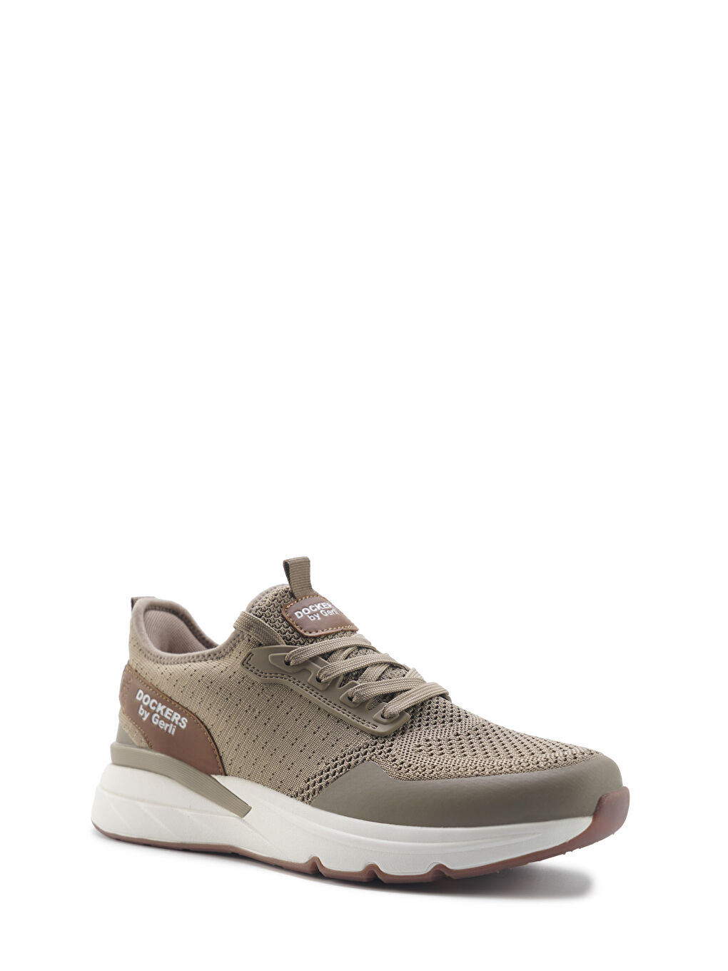 Bej 238632 5FX Kum Erkek Spor Ayakkabı-1