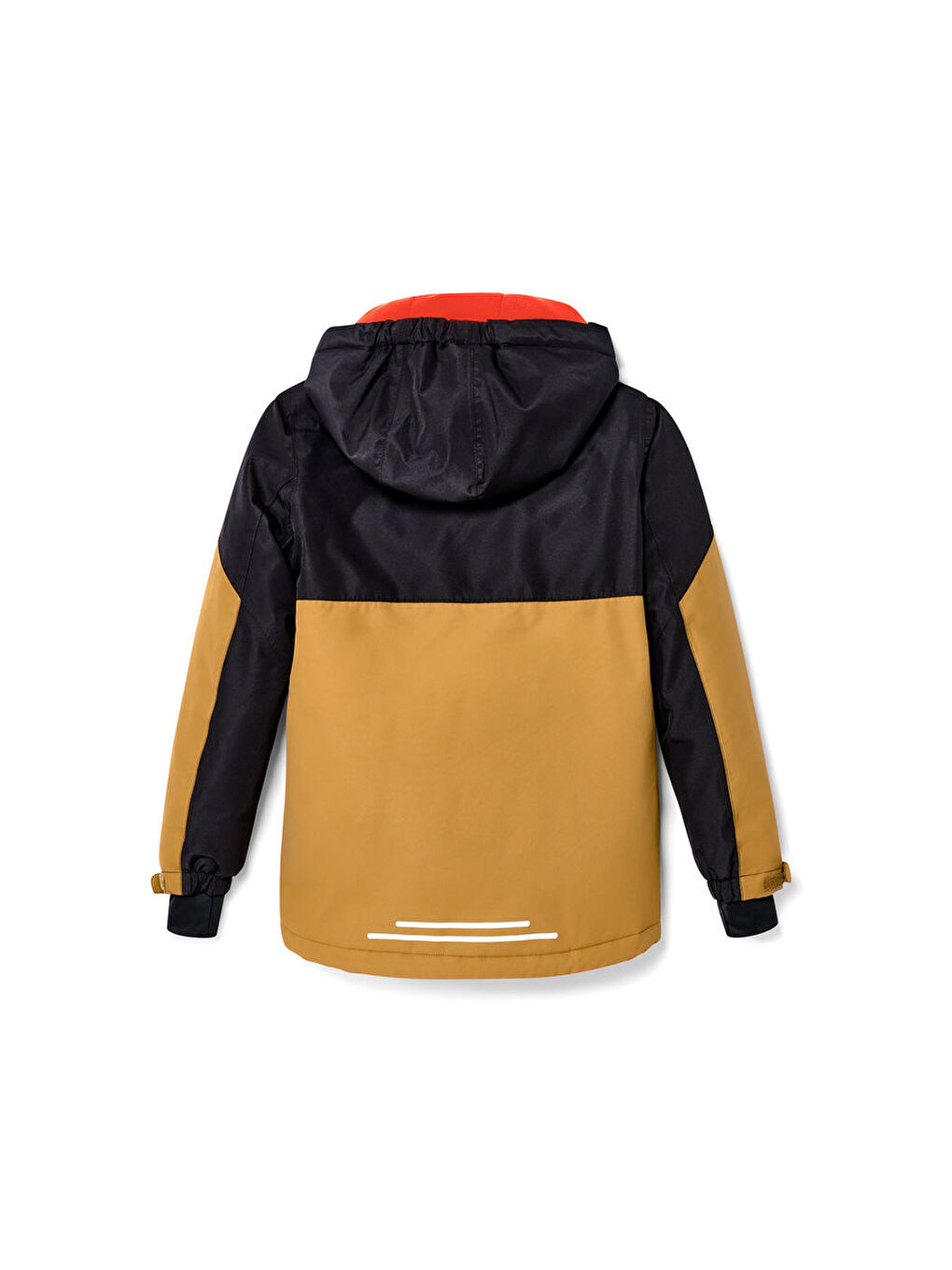 Sarı Çocuk Snowboard Ceket, Uniseks-2