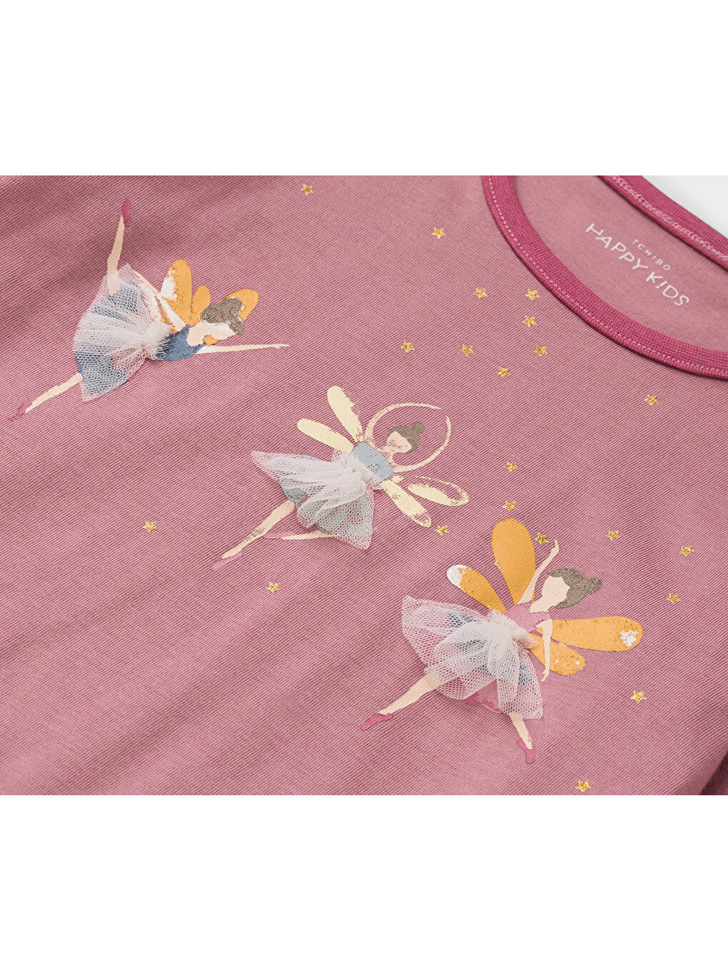 Gri Kız Çocuk Pijama, 2li-6