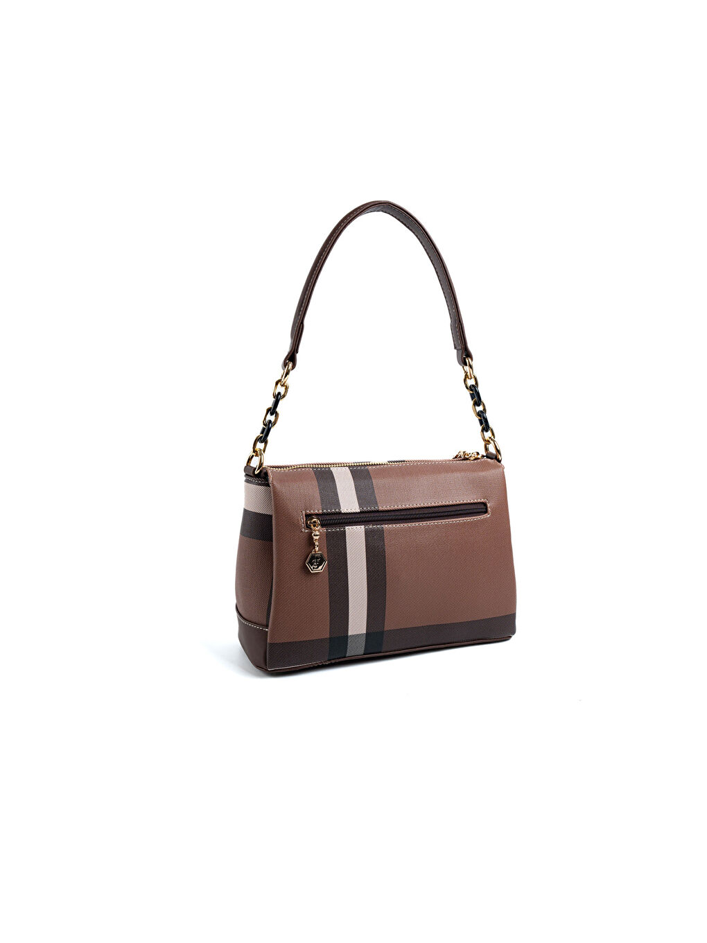 Kahverengi Kadın Çapraz Çanta 910-48076 SILVER POLO ÇAPRAZ BAYAN ÇANTASI MK85 KOYU KAHVE-MAT KAHVE-3