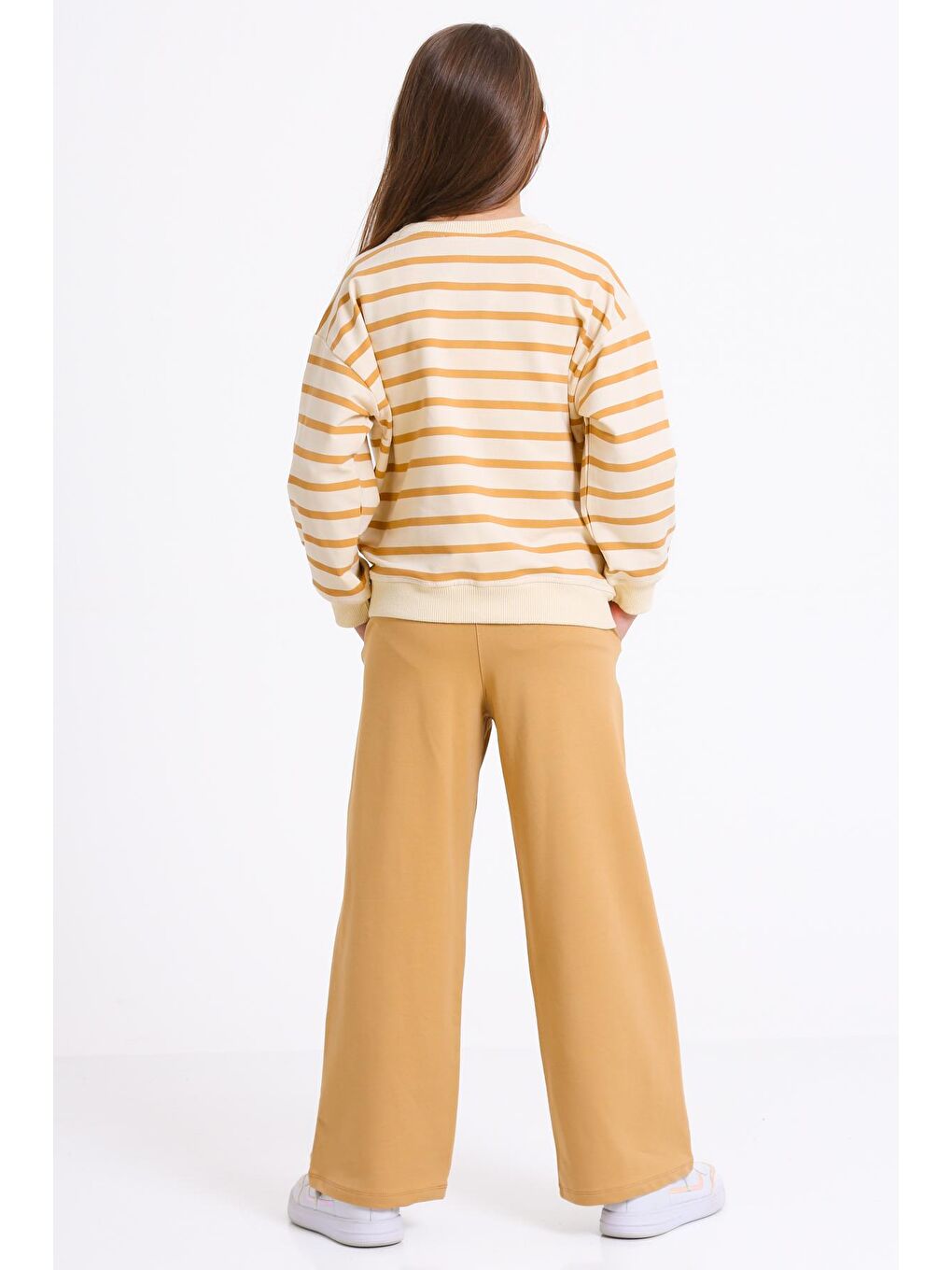 Kız Çocuk Bej Book Library Baskı 5-9 Yaş Takım - 23292-1-4