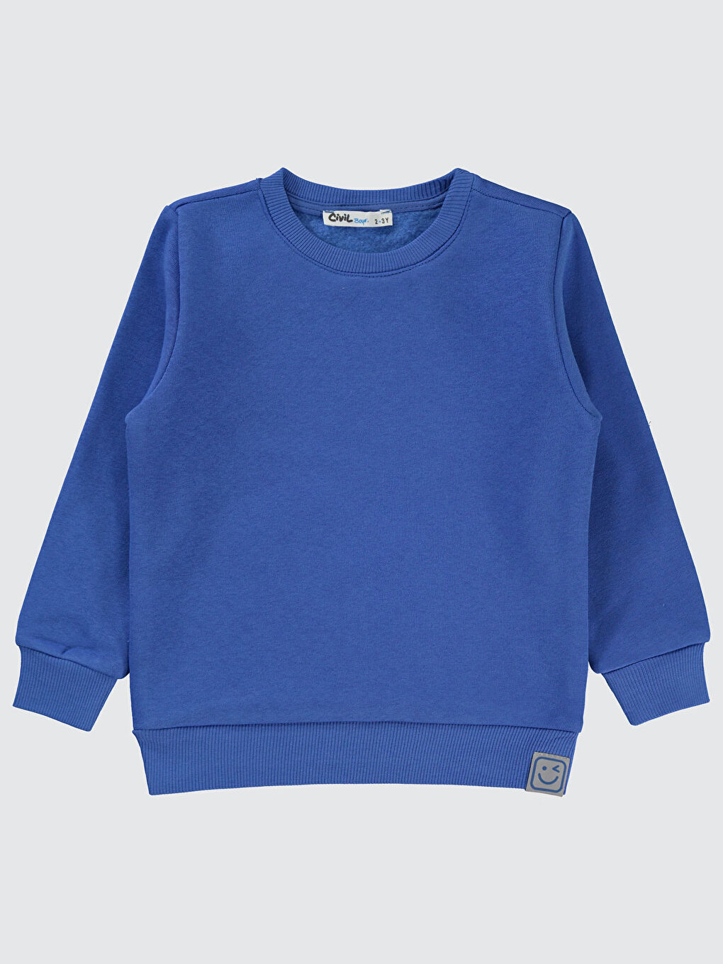 Civil Boys Erkek Çocuk Sweatshirt 2-5 Yaş Mavi