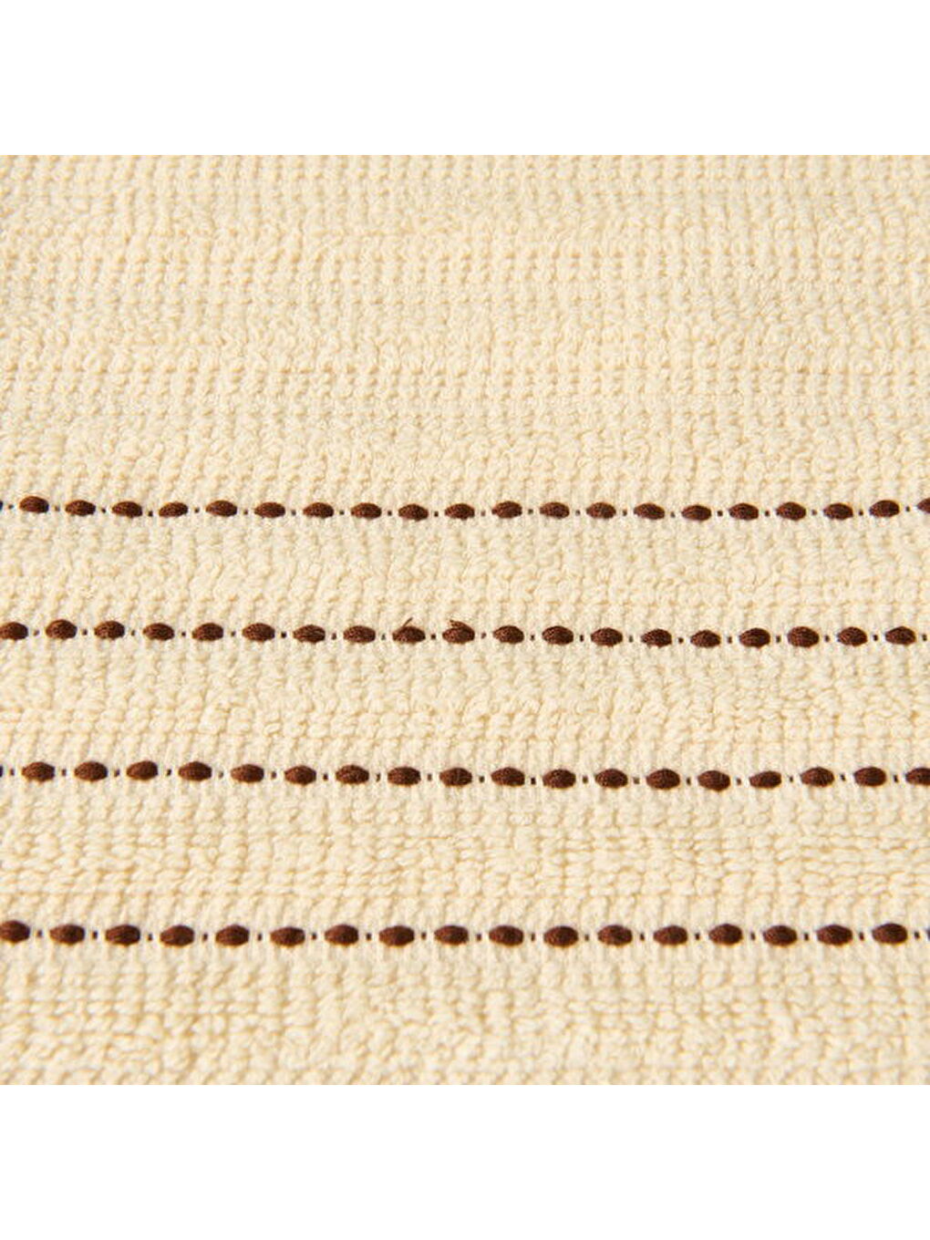 Soft Püsküllü El Havlusu - Bej - 30x50 cm-2