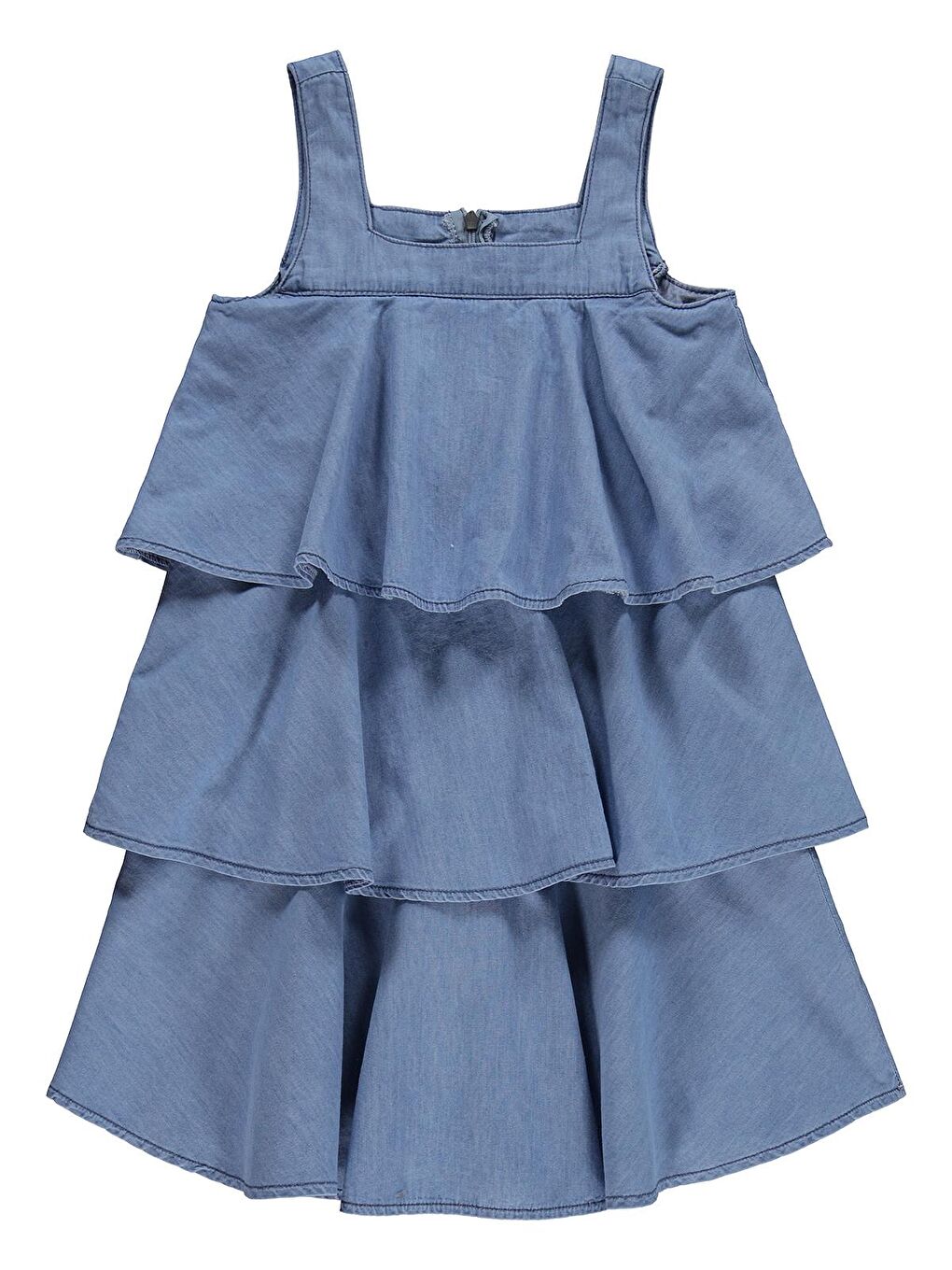 Girls Kat Kat 6-9 Yaş Elbise - Mavi