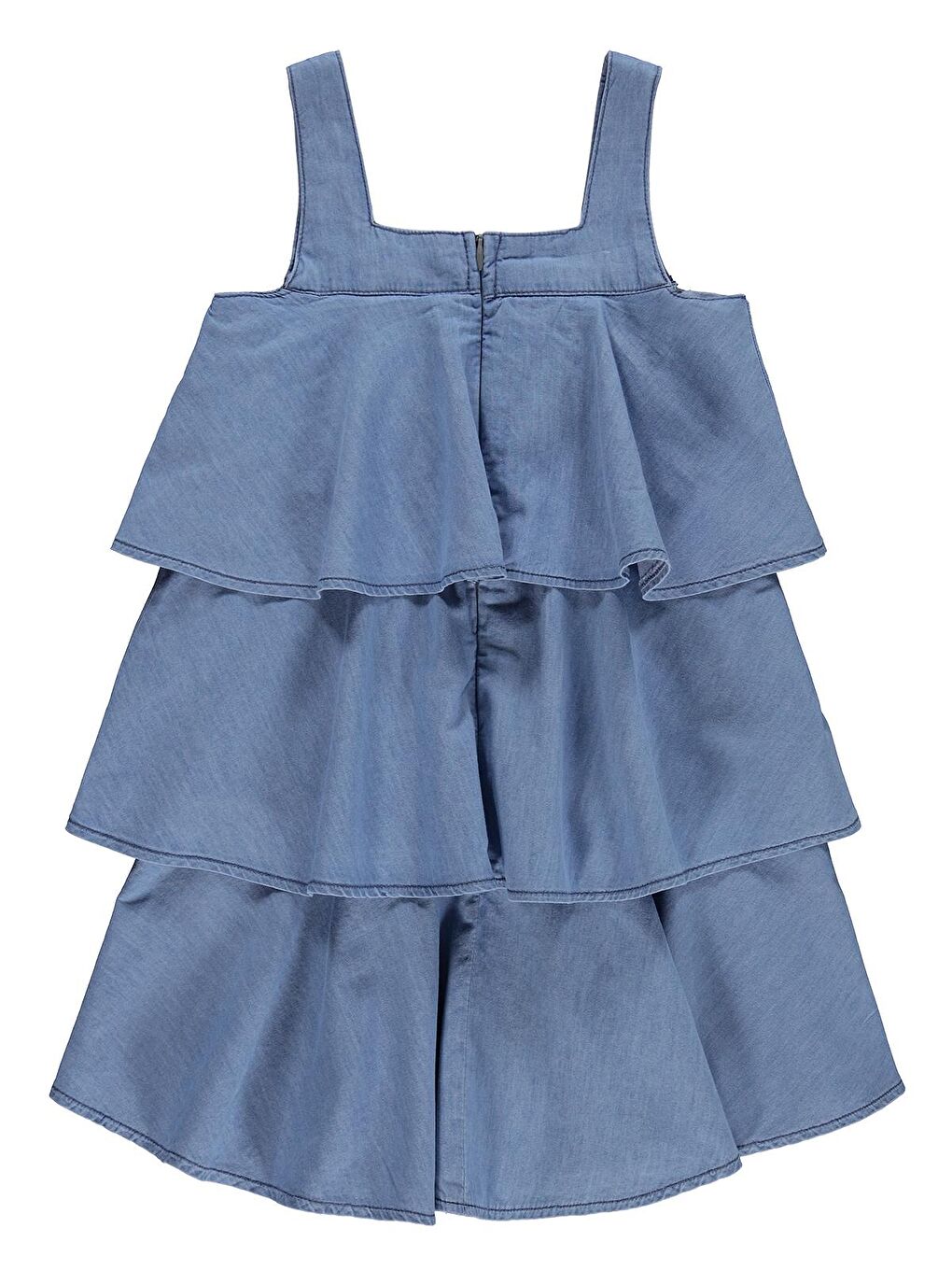 Girls Kat Kat 6-9 Yaş Elbise - Mavi-1