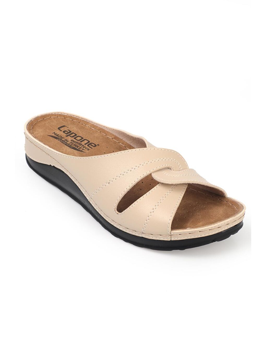 Bej 107042 Kadın Terlik-3