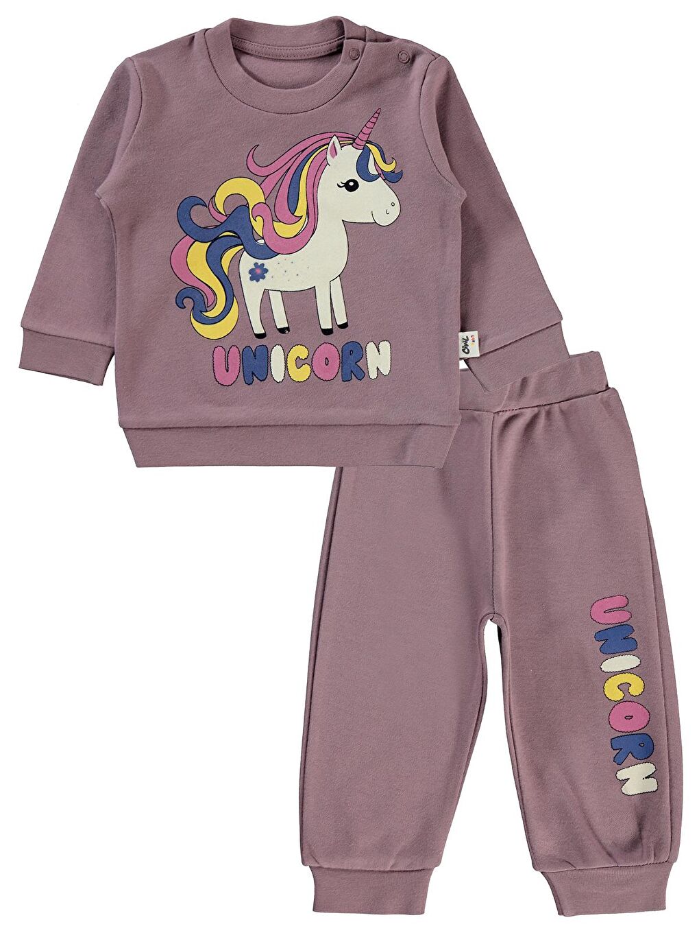 Baby Kız Bebek Takım 6-18 Ay Leylak Lila