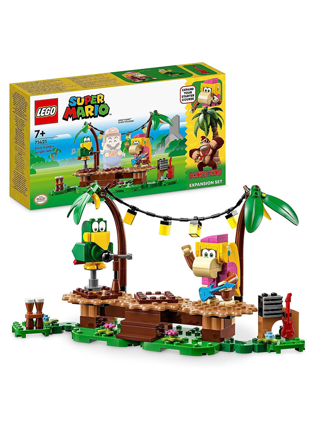 Lego Super Mario Dixie Kongun Orman Konseri Ek Macera Seti 71421