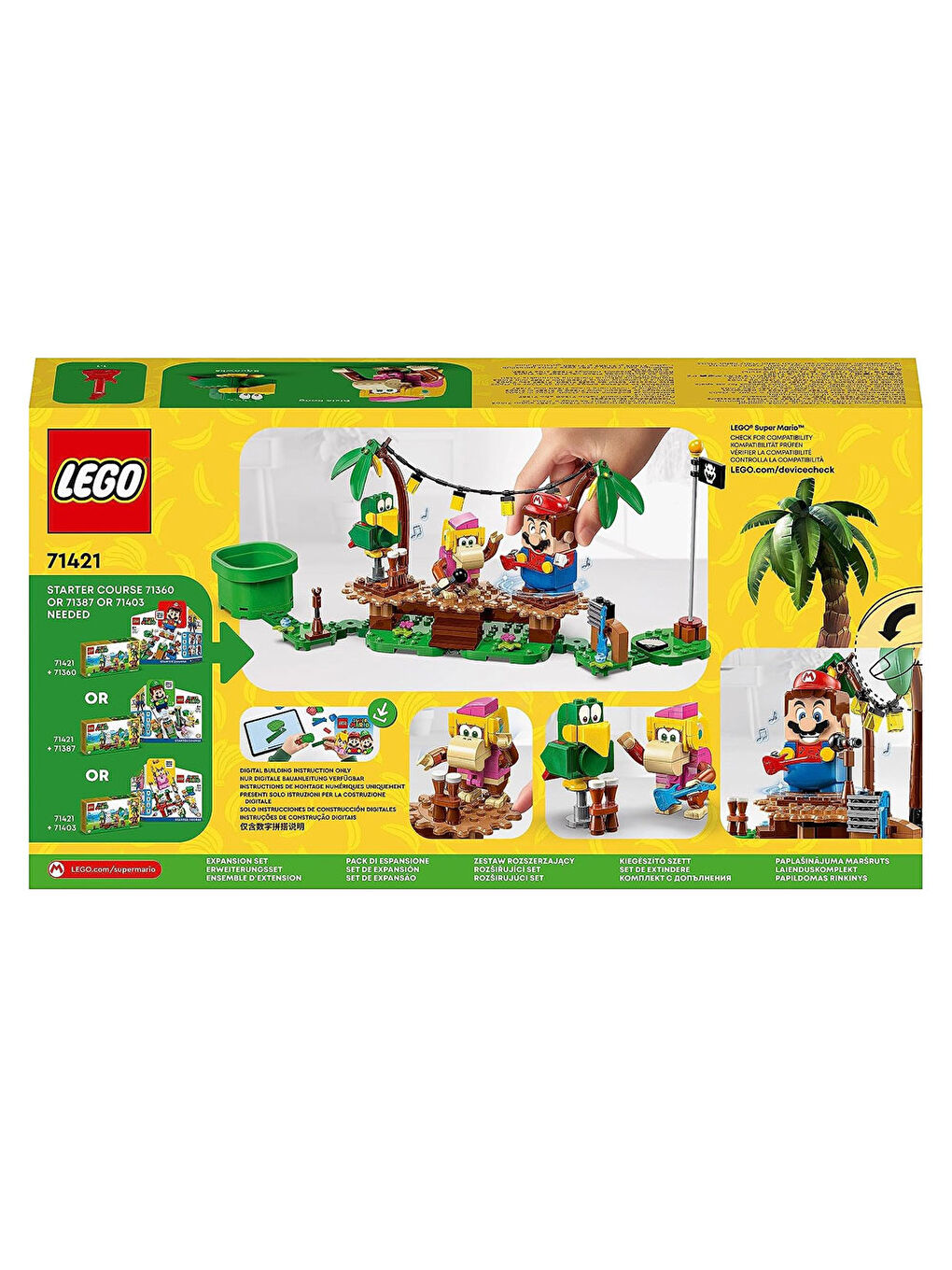 Lego Super Mario Dixie Kongun Orman Konseri Ek Macera Seti 71421 - 2