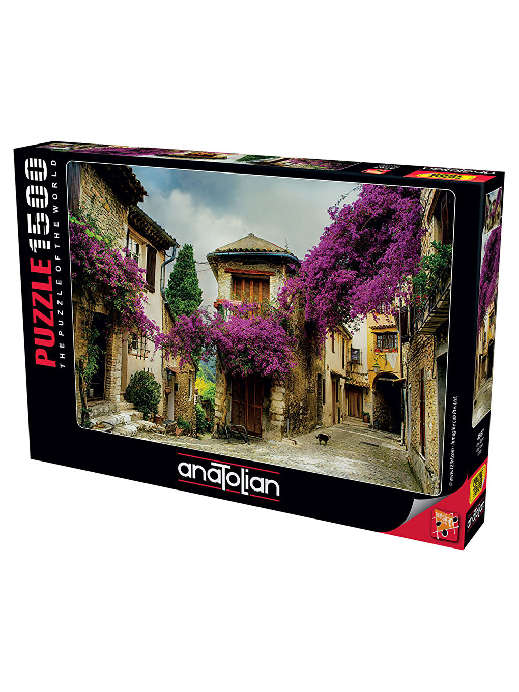 Anatolian Renksiz Puzzle 1500 Parça Eski Şehir 4567