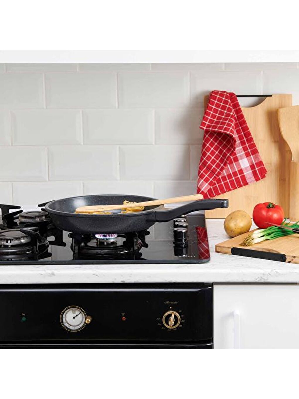 Gri Granit Tava - 26 cm