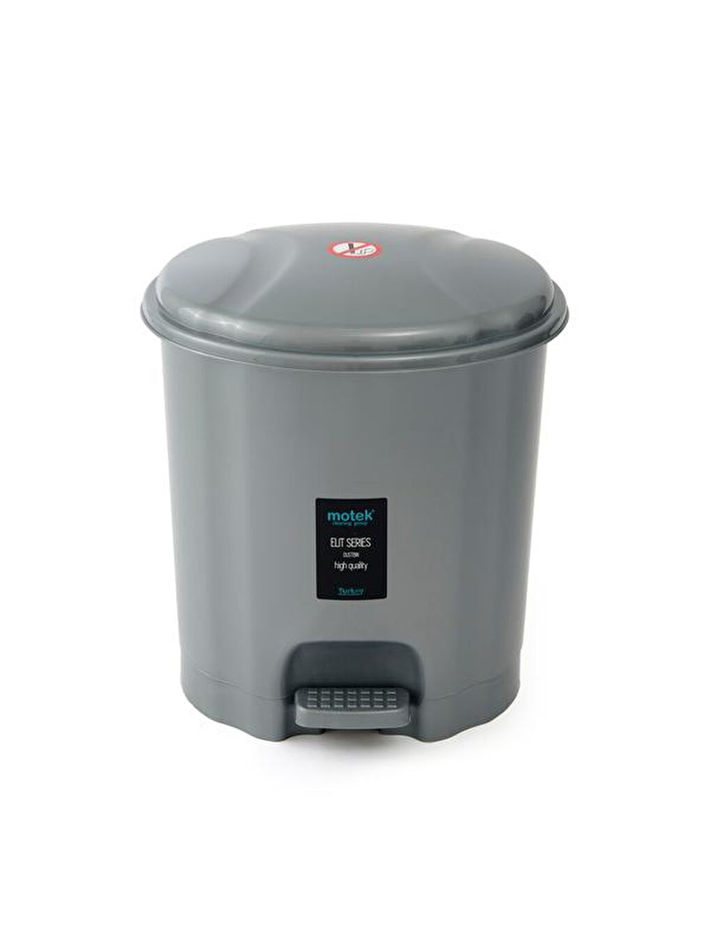 Gri Elit Pedallı İç Kovalı Çöp Kovası - 22 lt-2