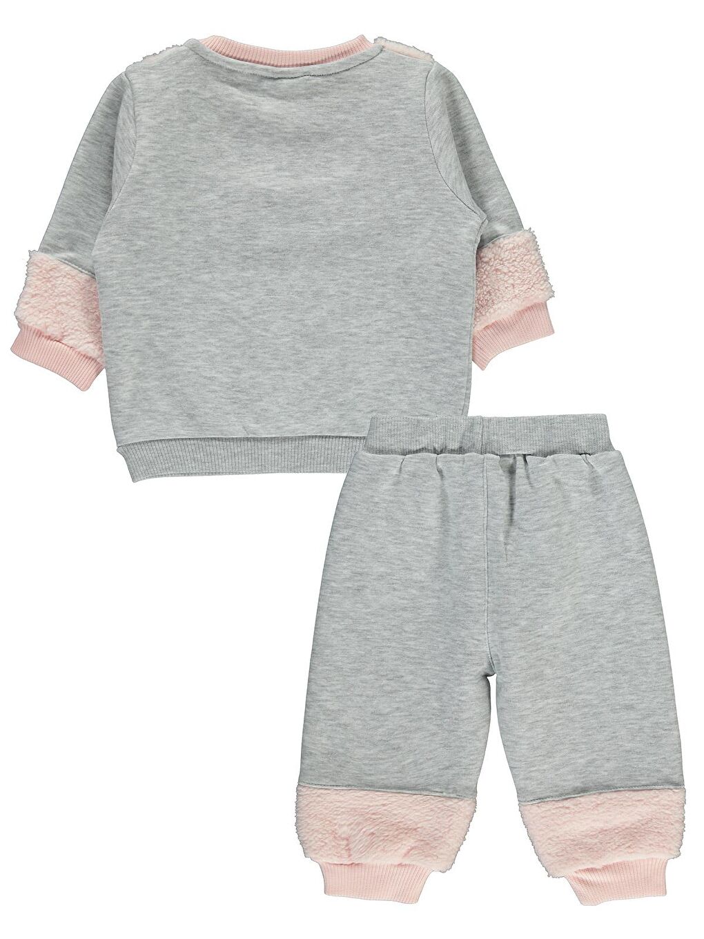 Beyaz Baby Kız Bebek Takım 6-18 Ay Karmelanj-2