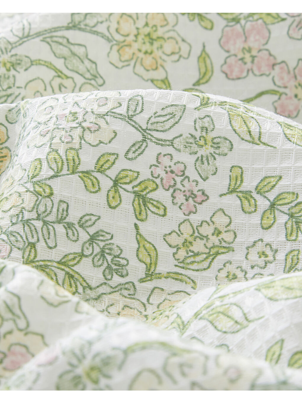 Spring Garden Çift Kişilik Pike 200x220 cm Yeşil-3