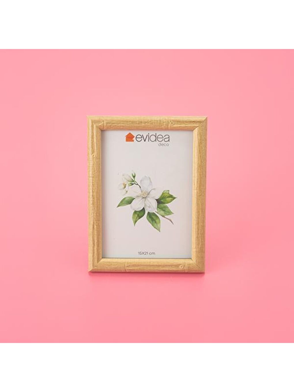 Deco Natürel Çerçeve - Açık Kahverengi - 15x21 cm-3