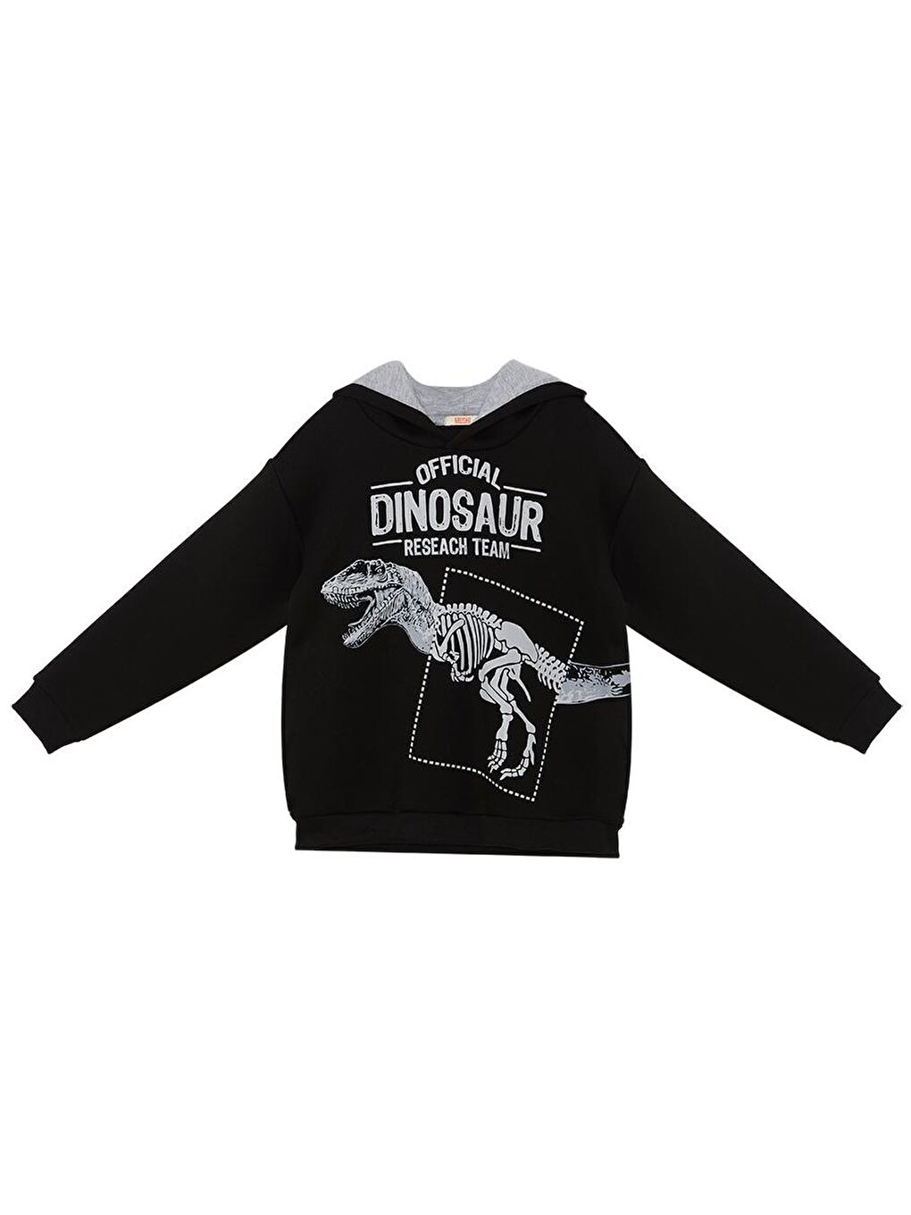 MSHB&G Siyah Dino Research Erkek Çocuk Sweatshirt - 2