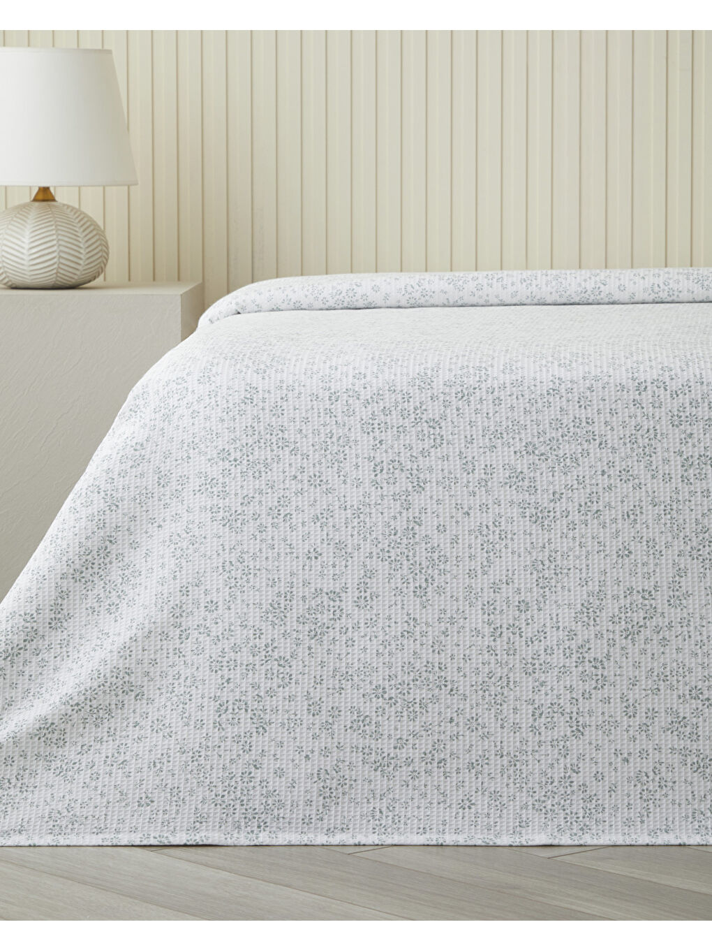 Bloomlet Çift Kişilik Pike 200x220 cm Yeşil-1