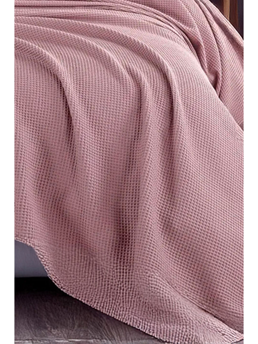 Ecocel Pike Örtü Tek Kişilik 160x230cm Karde Mürdüm-2