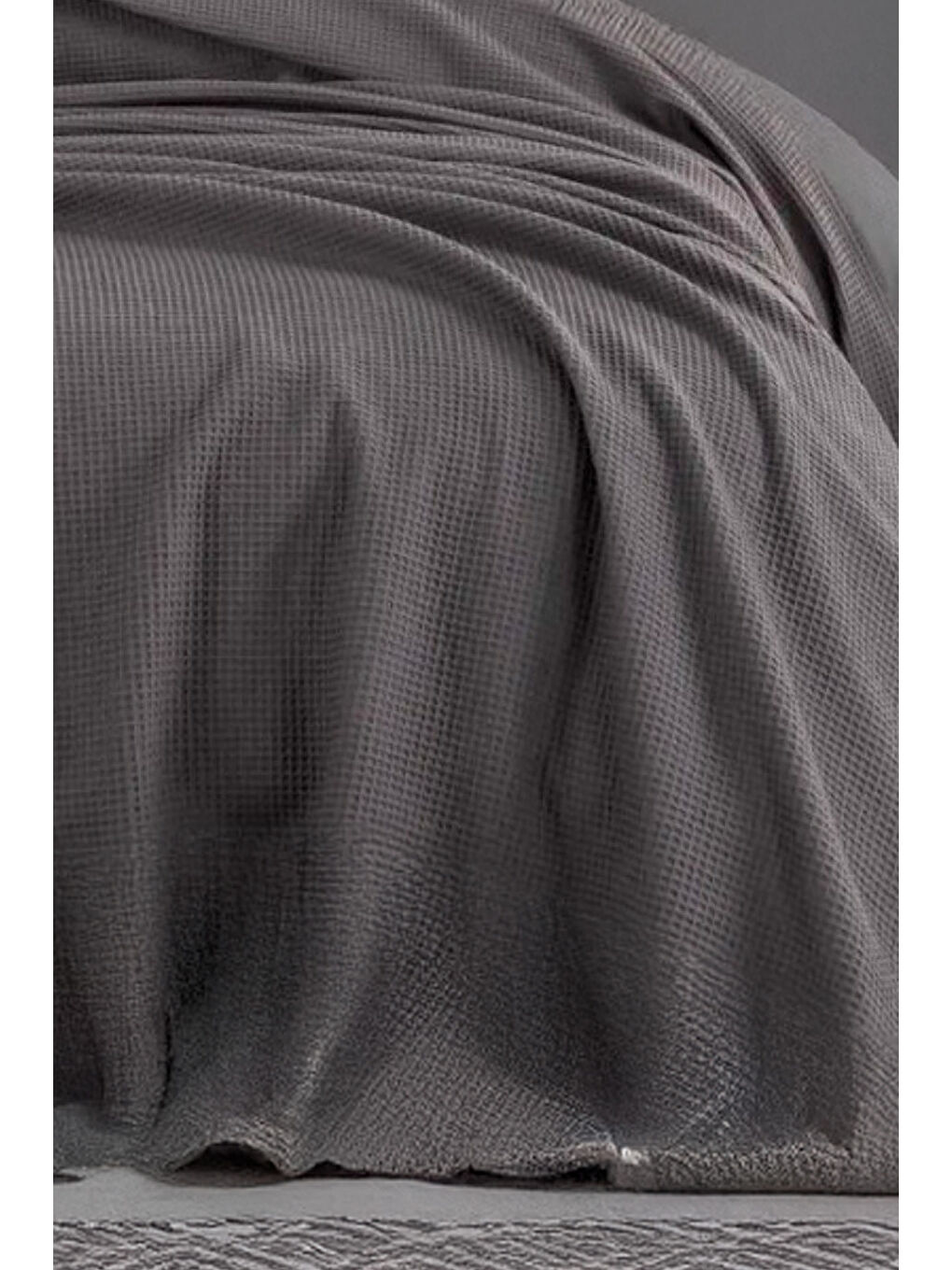 Ecocel Pike Örtü Tek Kişilik 160x230cm Karde Antrasit-1