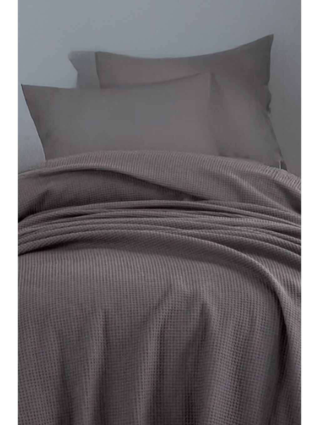Ecocel Pike Örtü Tek Kişilik 160x230cm Karde Antrasit-2