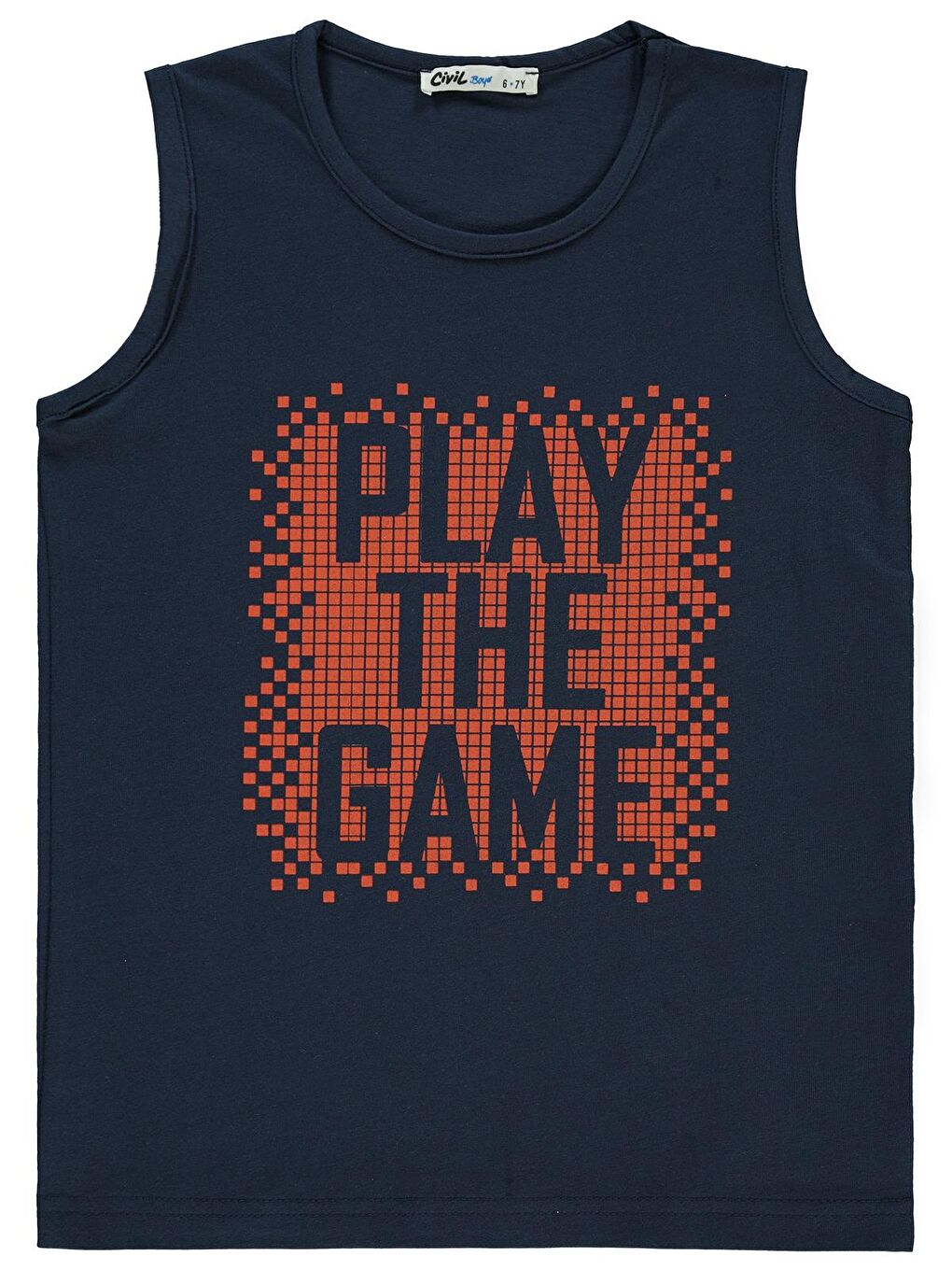 Boys Erkek Çocuk Tişört 6-9 Yaş Lacivert