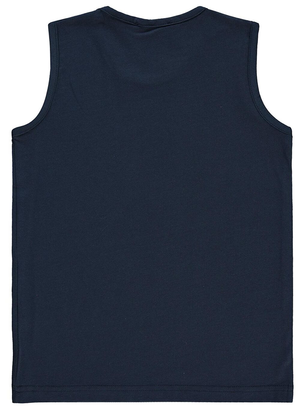 Boys Erkek Çocuk Tişört 6-9 Yaş Lacivert-1