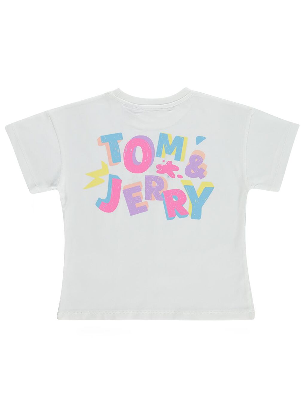 2-5 Yaş Tişört - Kırık Beyaz-1