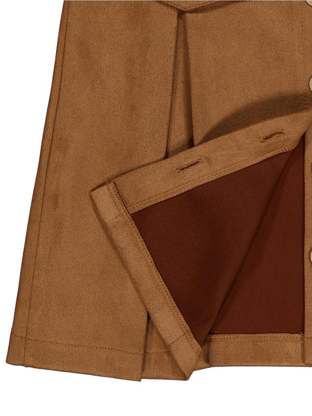 Kahverengi Girls 6-9 Yaş Etek-2